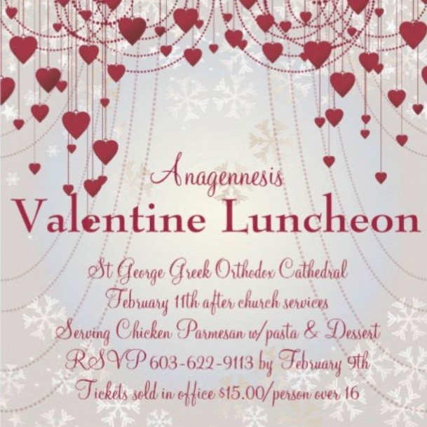 Valentine Luncheon 2024